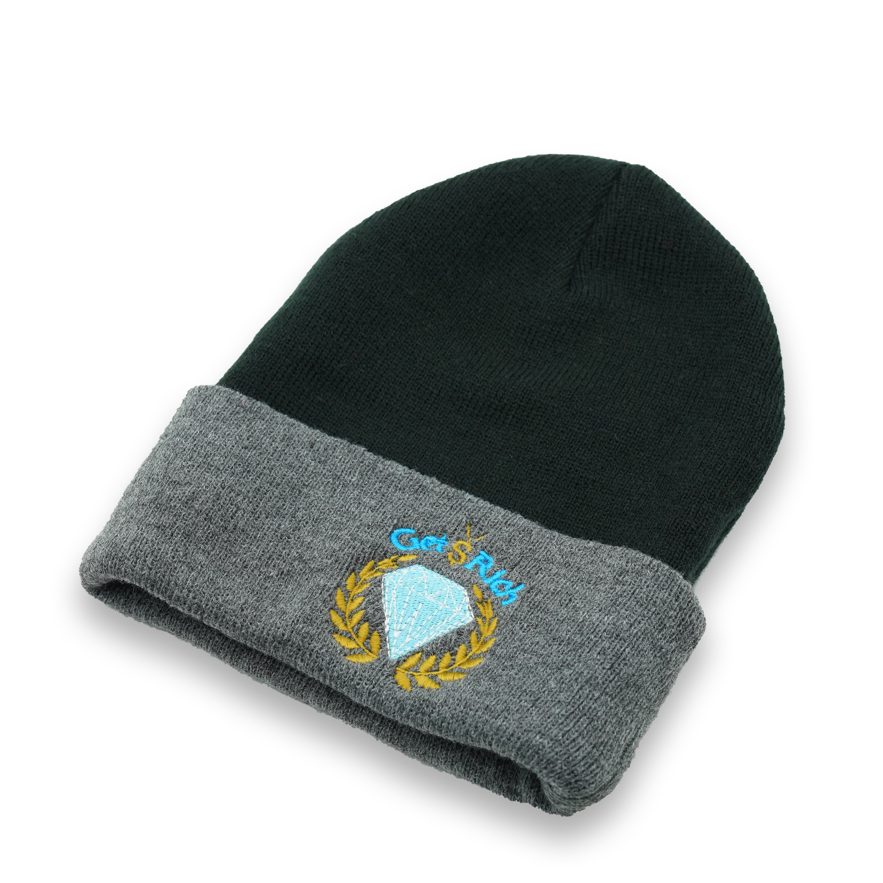 Get Rich Custom Made Two-Tone Beanie
